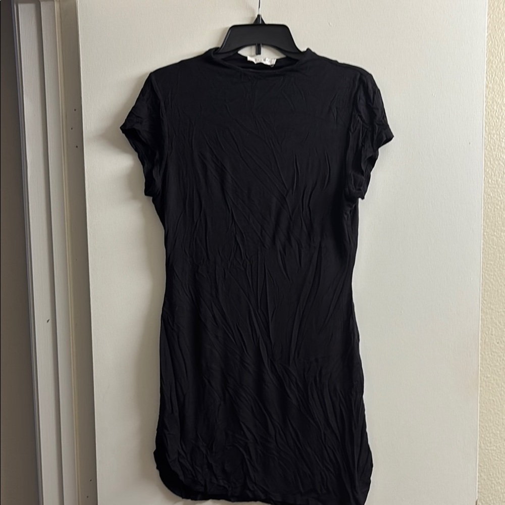 Stella Luce Classic Black Shirt  Dress